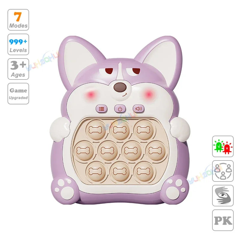 PEMBE MÜZİKLİ SEVİMLİ HAMSTER POP OYUNCAK