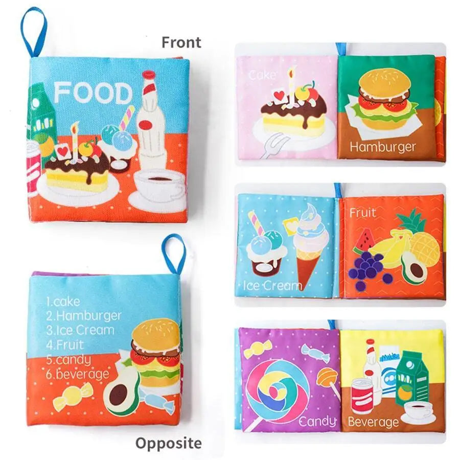 BEBEKLERE ÖZEL EĞİTİCİ KUMAŞ KİTAP SETİ