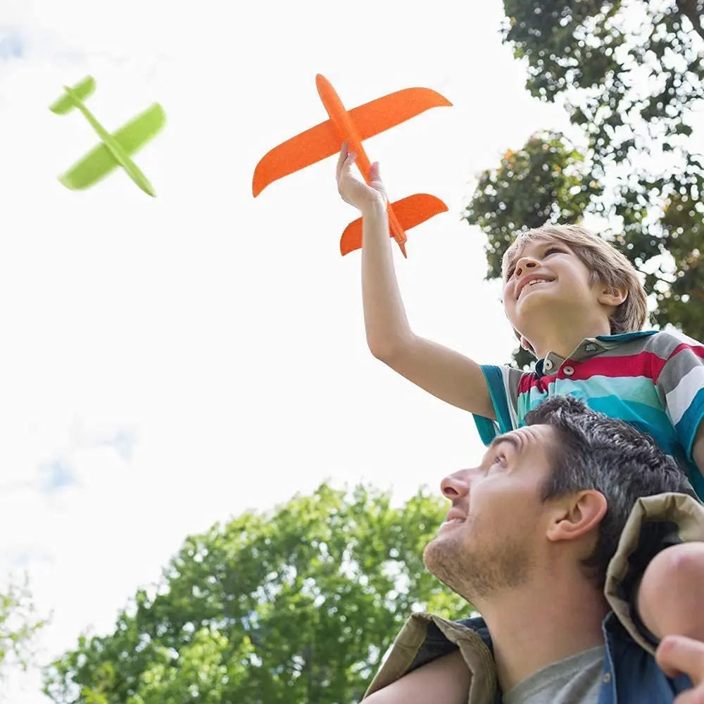 RENKLİ EĞLENCELİ KÖPÜK UÇAK OYUNCAK SETİ
